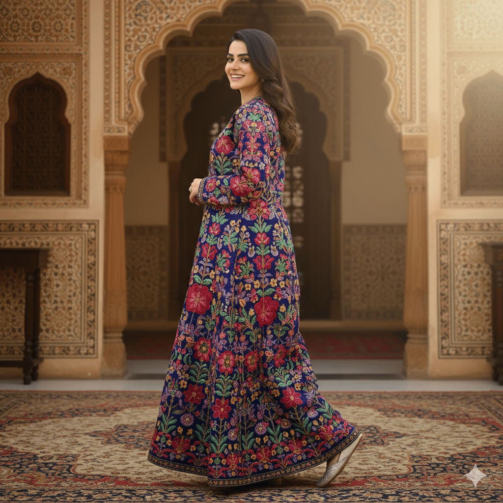 Noor-e-Nakhsh Embroidered Jacket - Image 4