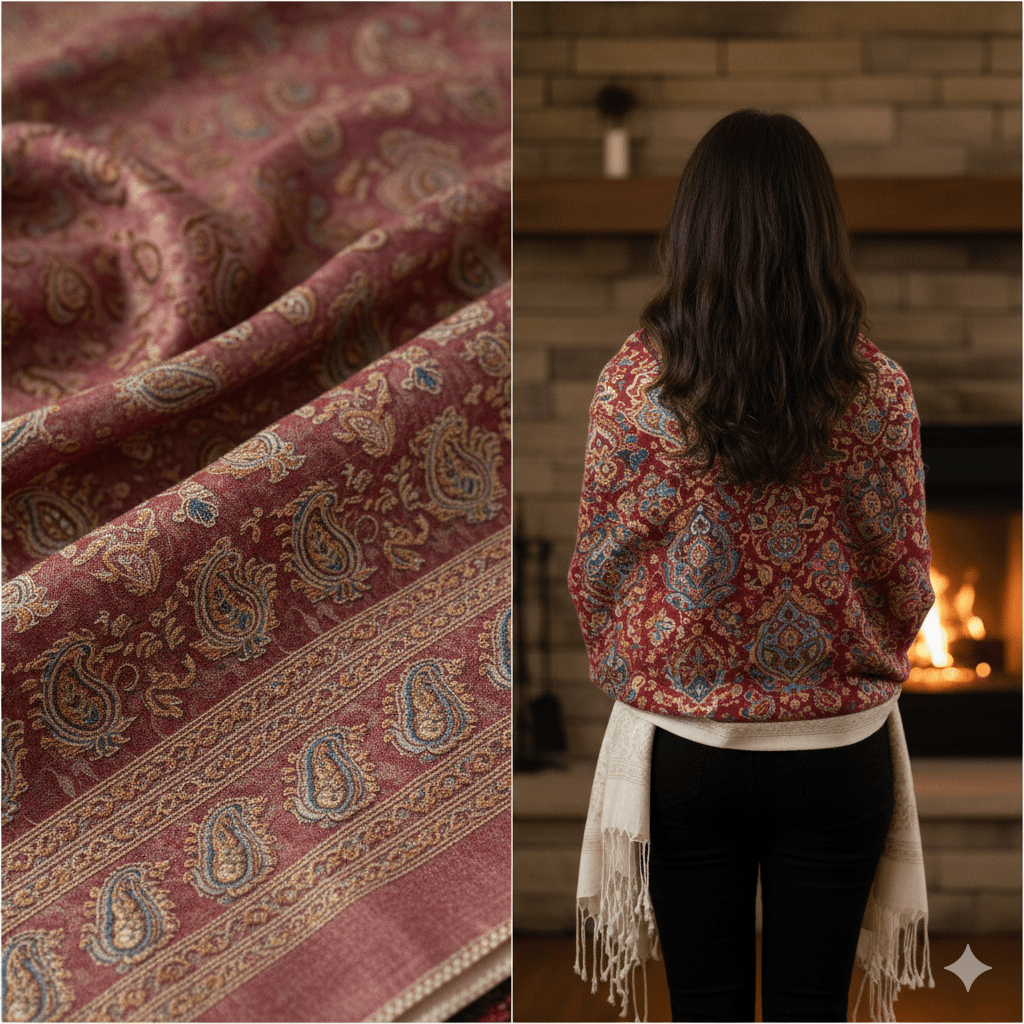 Original Kani Pashmina Shawl - Image 2
