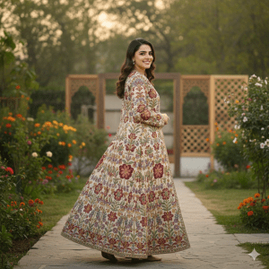 Paisley Elegance Kashmiri Jacket